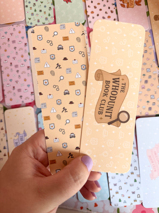 The Whodunit Book Club Bookmark