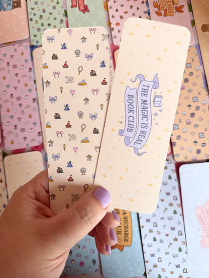 The Magic is Real Book Club Bookmark