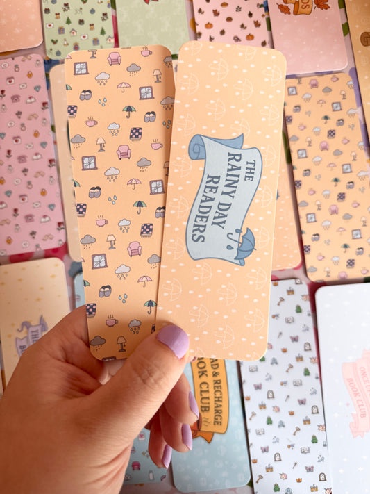 The Rainy Day Readers Book Club Bookmark