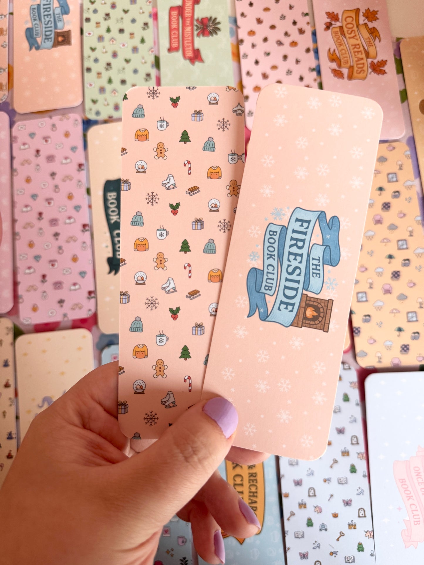 The Fireside Book Club Bookmark