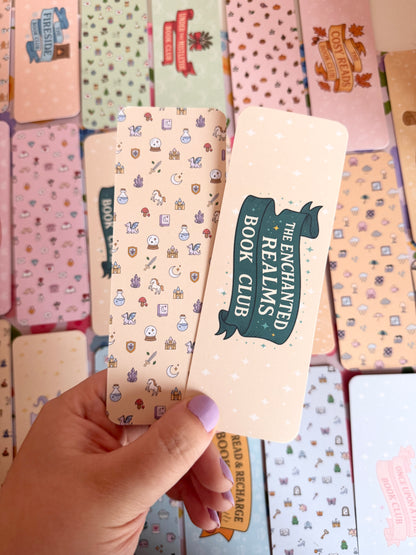 The Enchanted Realms Book Club Bookmark