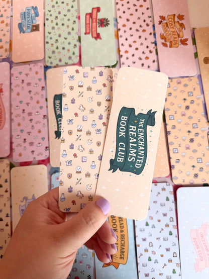 The Enchanted Realms Book Club Bookmark