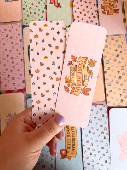 The Cosy Reads Book Club Bookmark