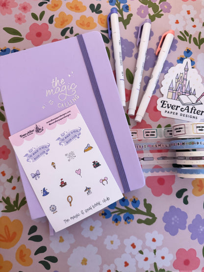 The Magic Is Real Book Club Sticker Sheet