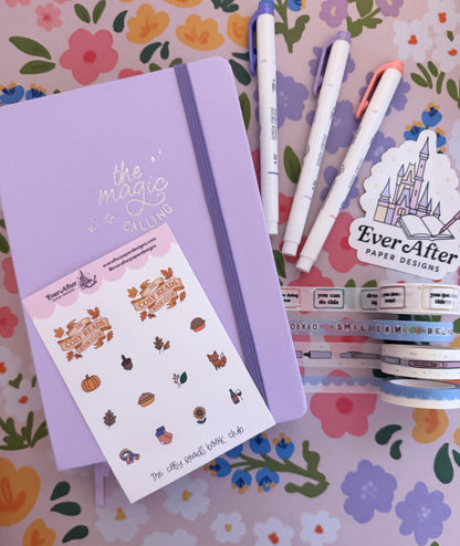 The Cosy Reads Book Club Sticker Sheet