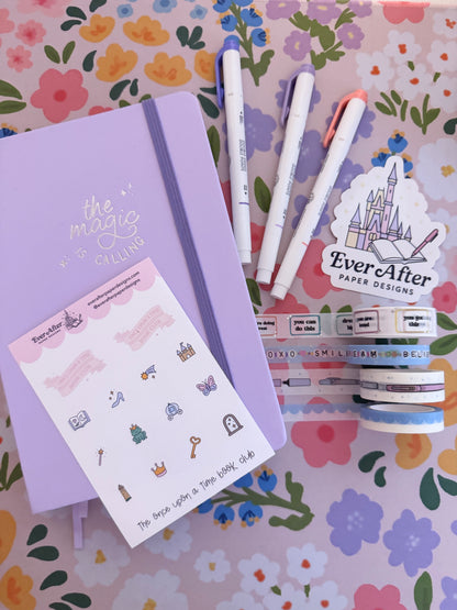 Once Upon A Time Book Club Sticker Sheet