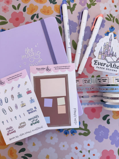 Vision Board Set of Sticker Sheets