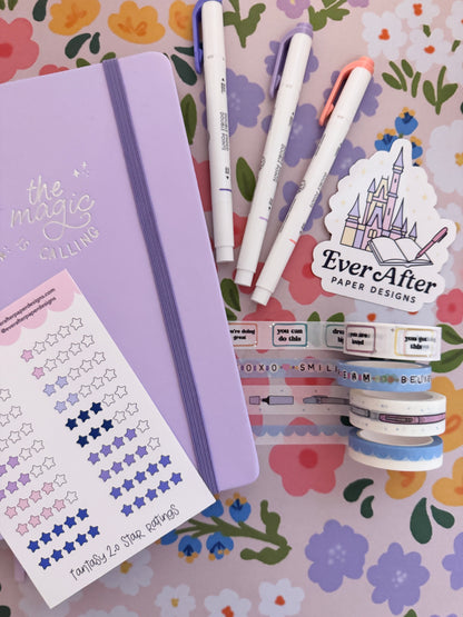 Fantasy 2.0 Star Ratings Sticker Sheet