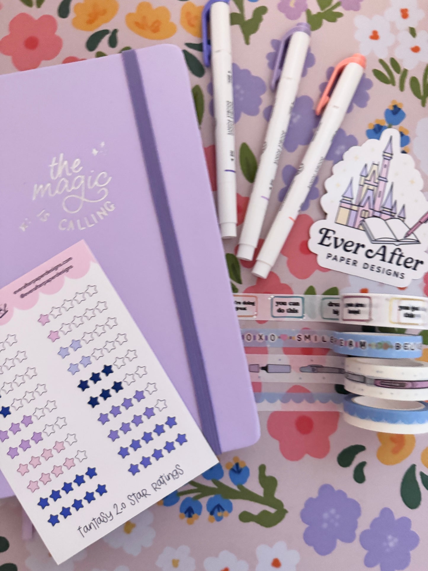 Fantasy 2.0 Star Ratings Sticker Sheet