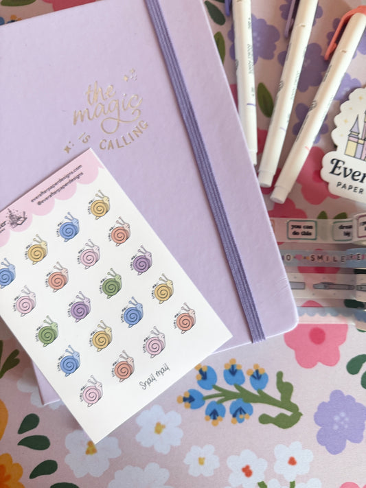 Snail Mail Sticker Sheet