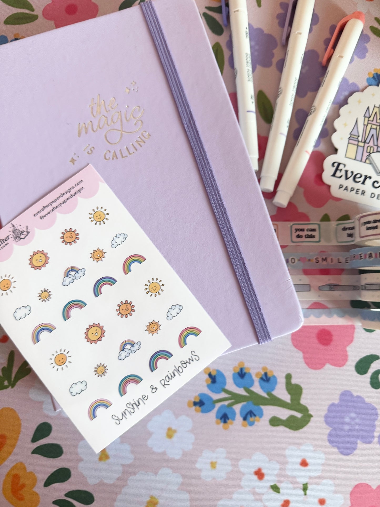 Sunshines & Rainbows Sticker Sheet