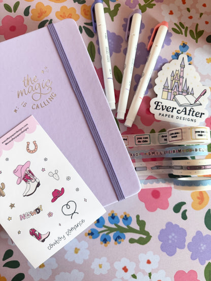 Cowboy Romance Sticker Sheet