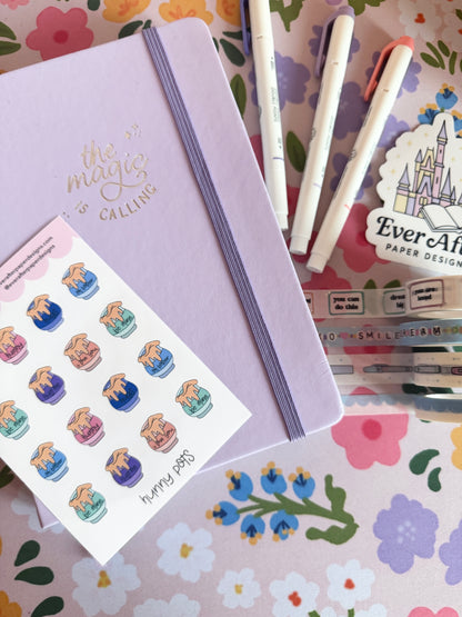 Hunny Pots Sticker Sheet