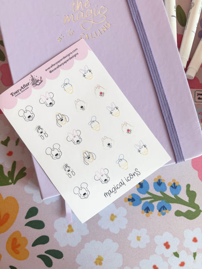Magical Icons Sticker Sheet