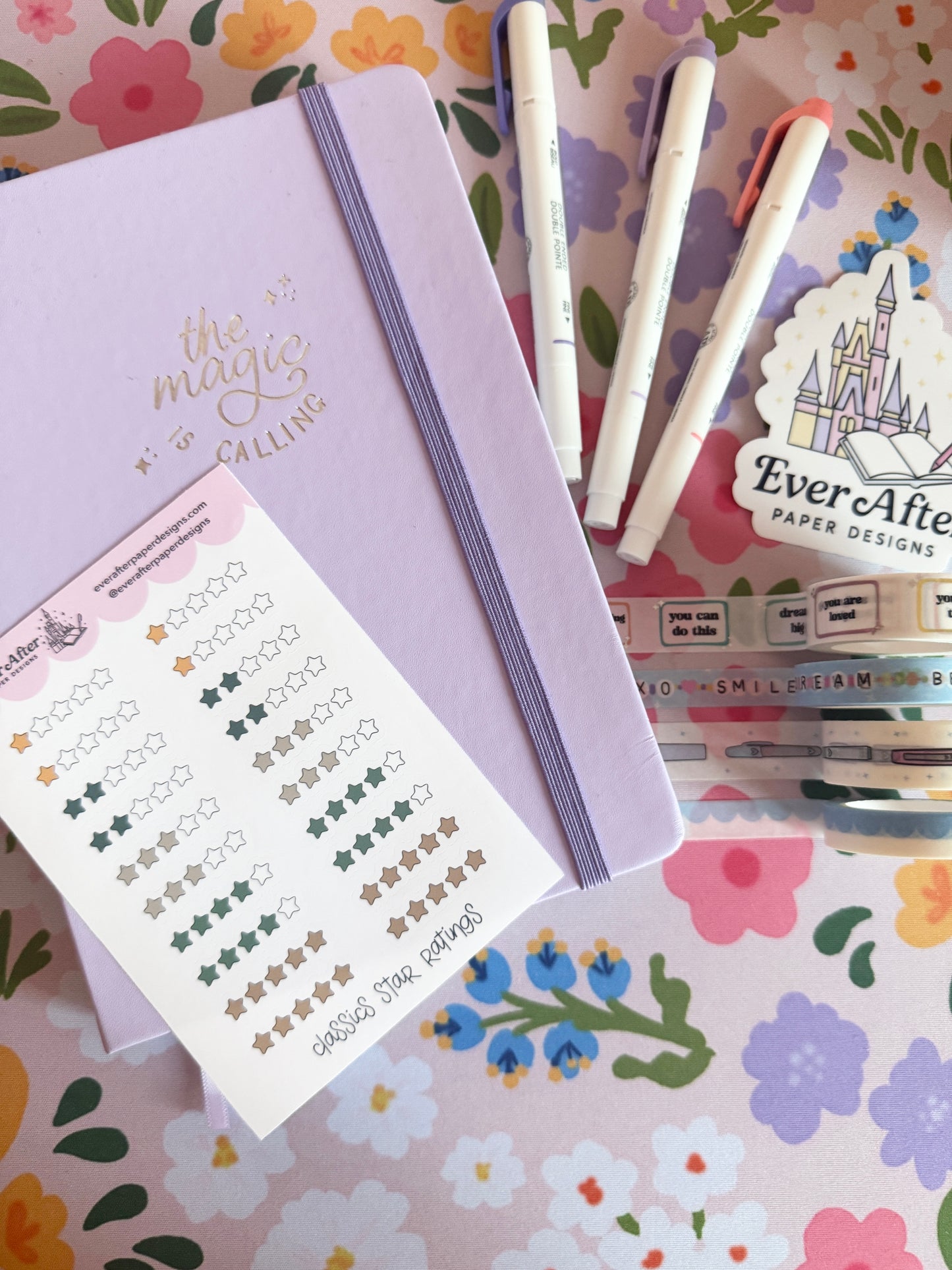 Classics Star Ratings Sticker Sheet