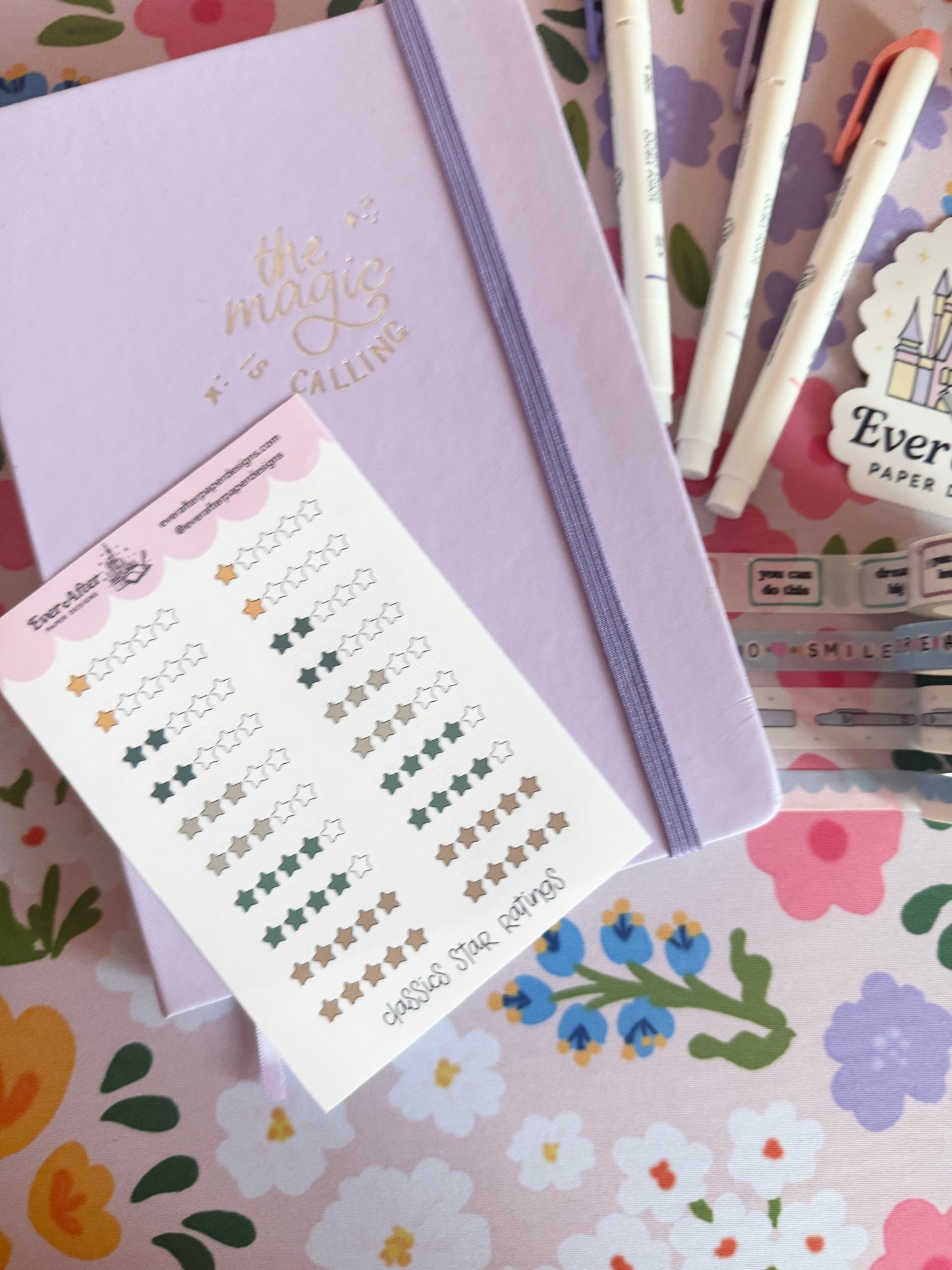 Classics Star Ratings Sticker Sheet
