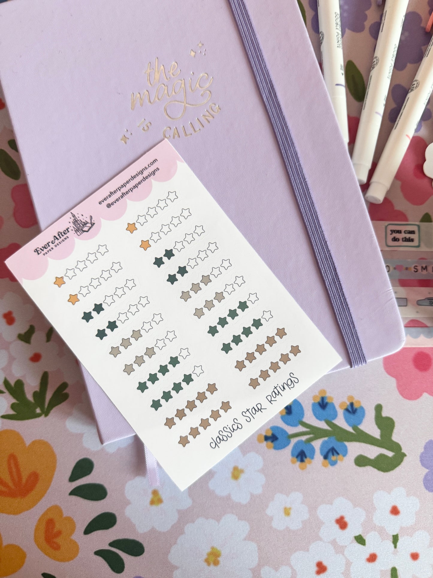 Classics Star Ratings Sticker Sheet