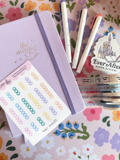 Heart Checklists Sticker Sheet