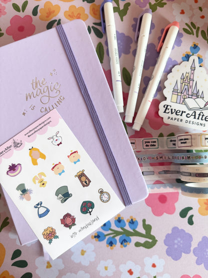 Into Wonderland Sticker Sheet