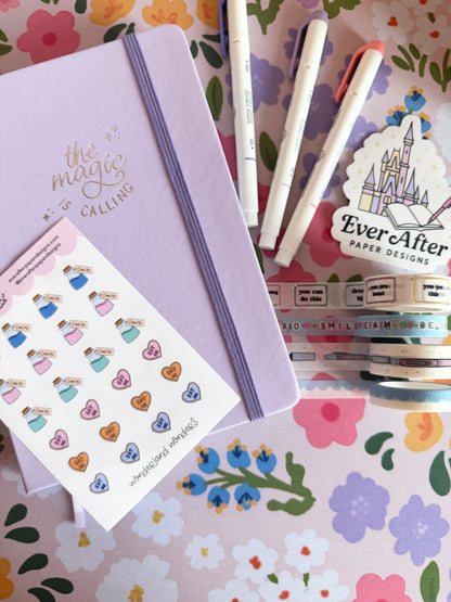Wonderland Wonders Sticker Sheet