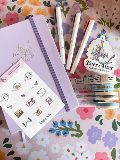 Happy Mail Sticker Sheet