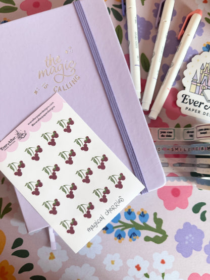 Magical Cherries Sticker Sheet