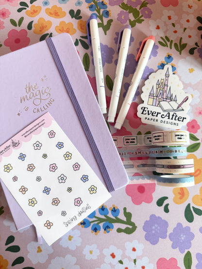 Spring Daisies Sticker Sheet