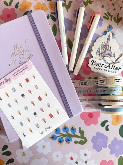 Ice Lollies Sticker Sheet