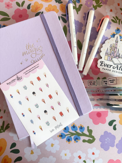 Ice Lollies Sticker Sheet