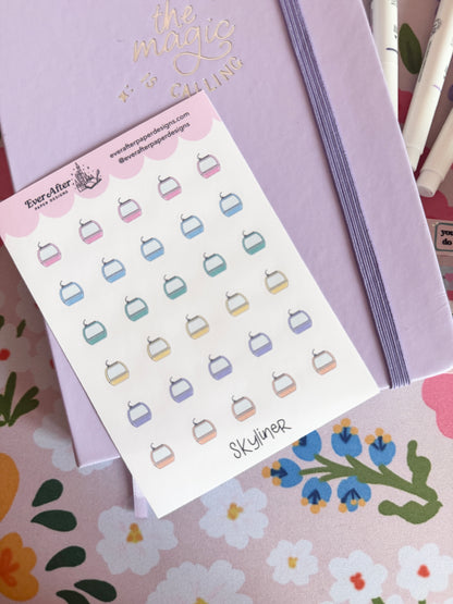 Skyliner Sticker Sheet