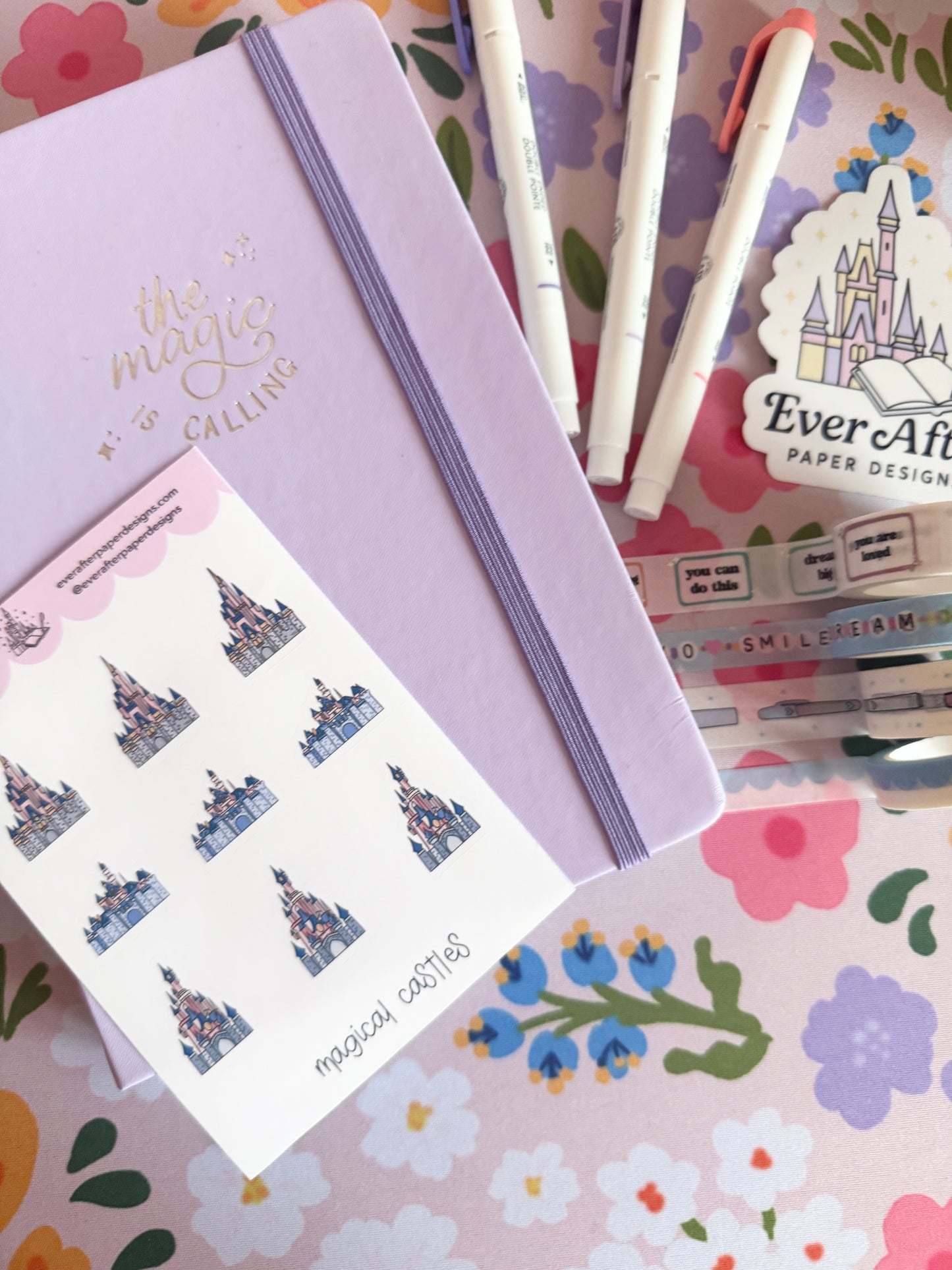 Magical Castles Sticker Sheet