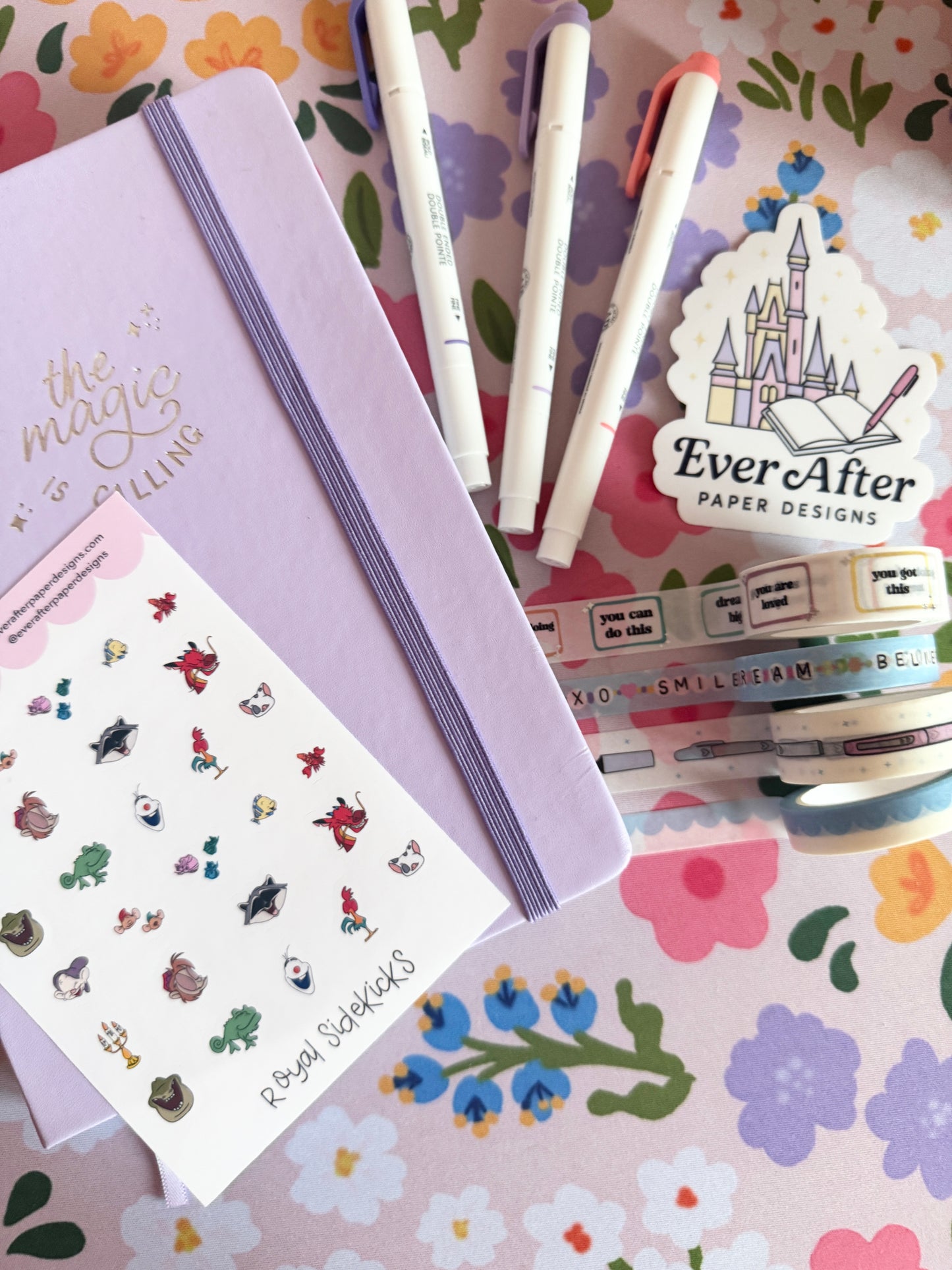 Royal Sidekicks Sticker Sheet