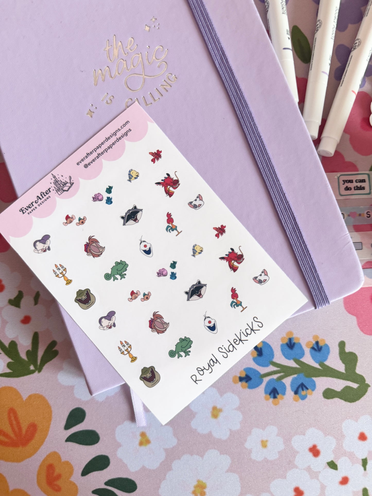 Royal Sidekicks Sticker Sheet