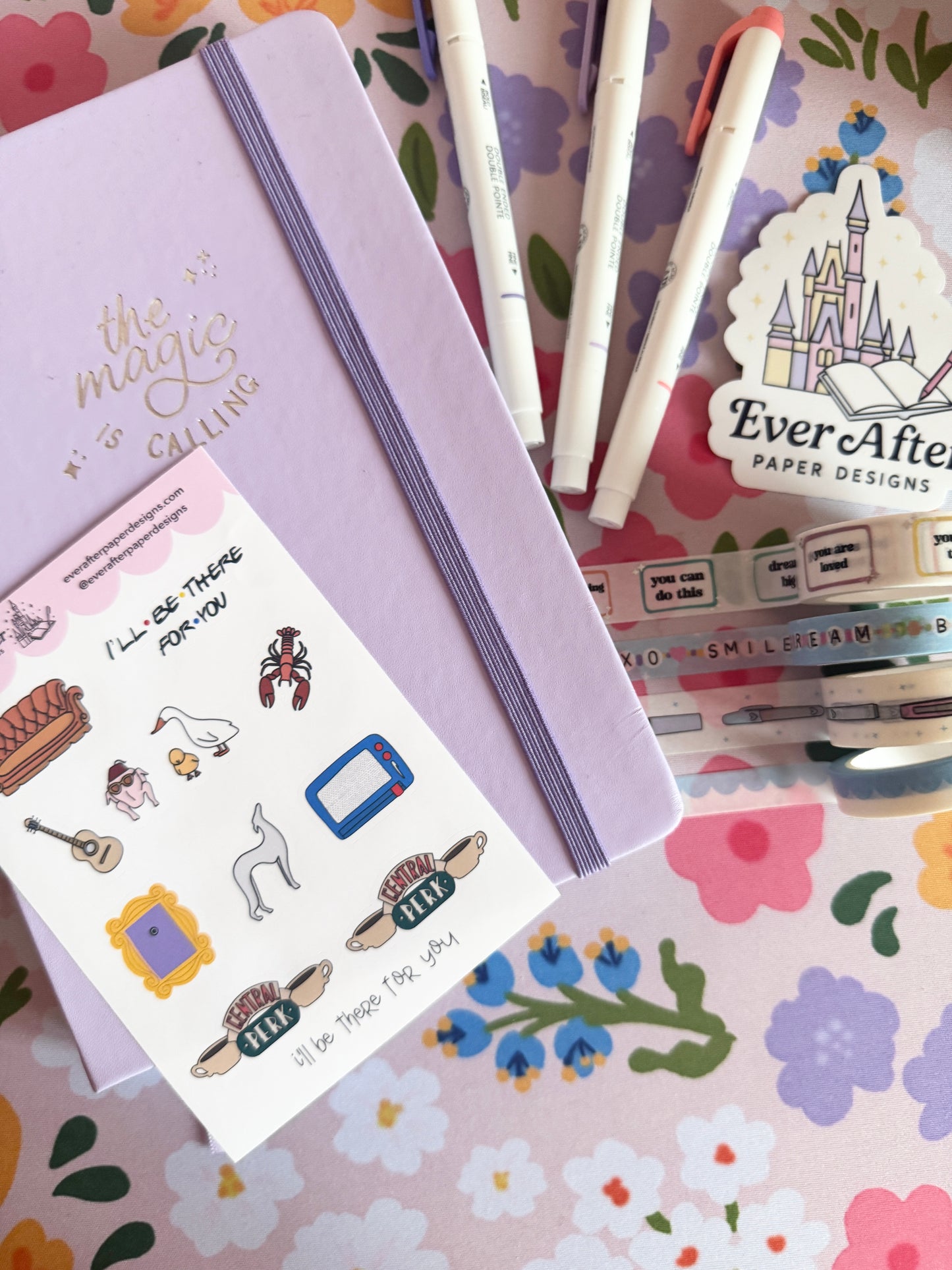 I'll Be There For You Sticker Sheet