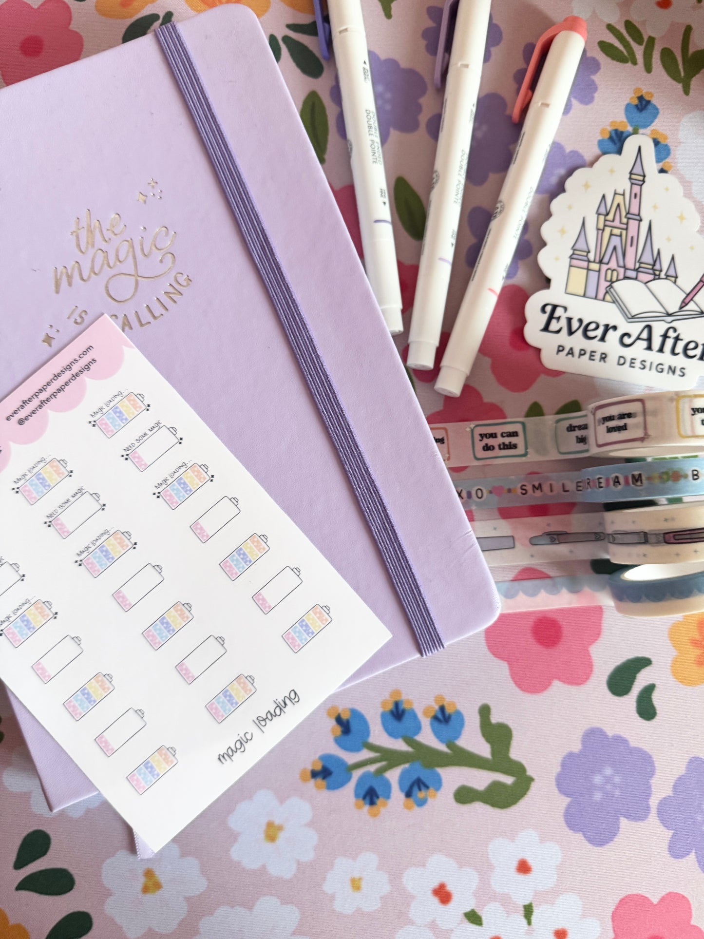 Magic Loading Sticker Sheet