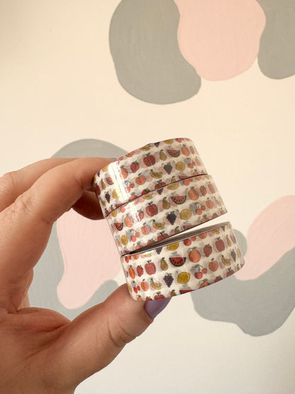 15mm Fruits Washi Tape