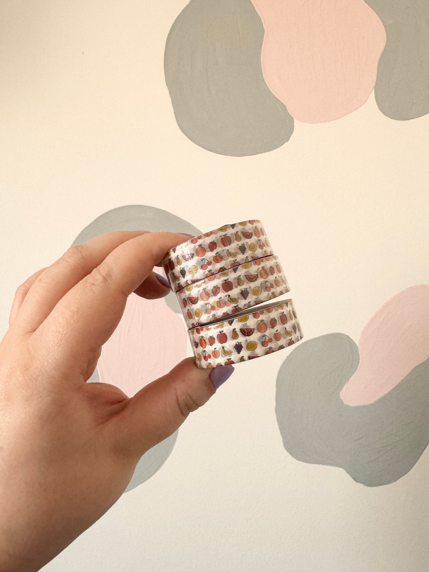 15mm Fruits Washi Tape