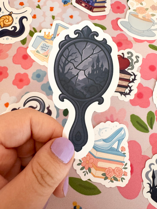 Villains Broken Mirror Clear Sticker