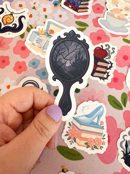 Villains Broken Mirror Clear Sticker