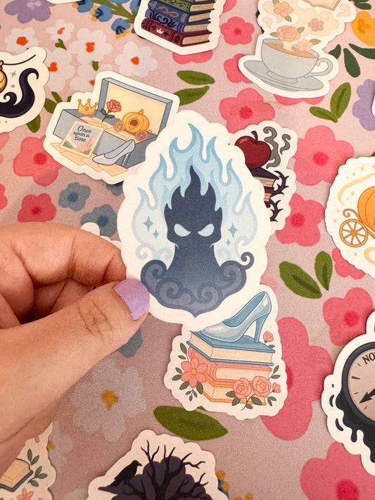 Villains of the Underworld Clear Sticker