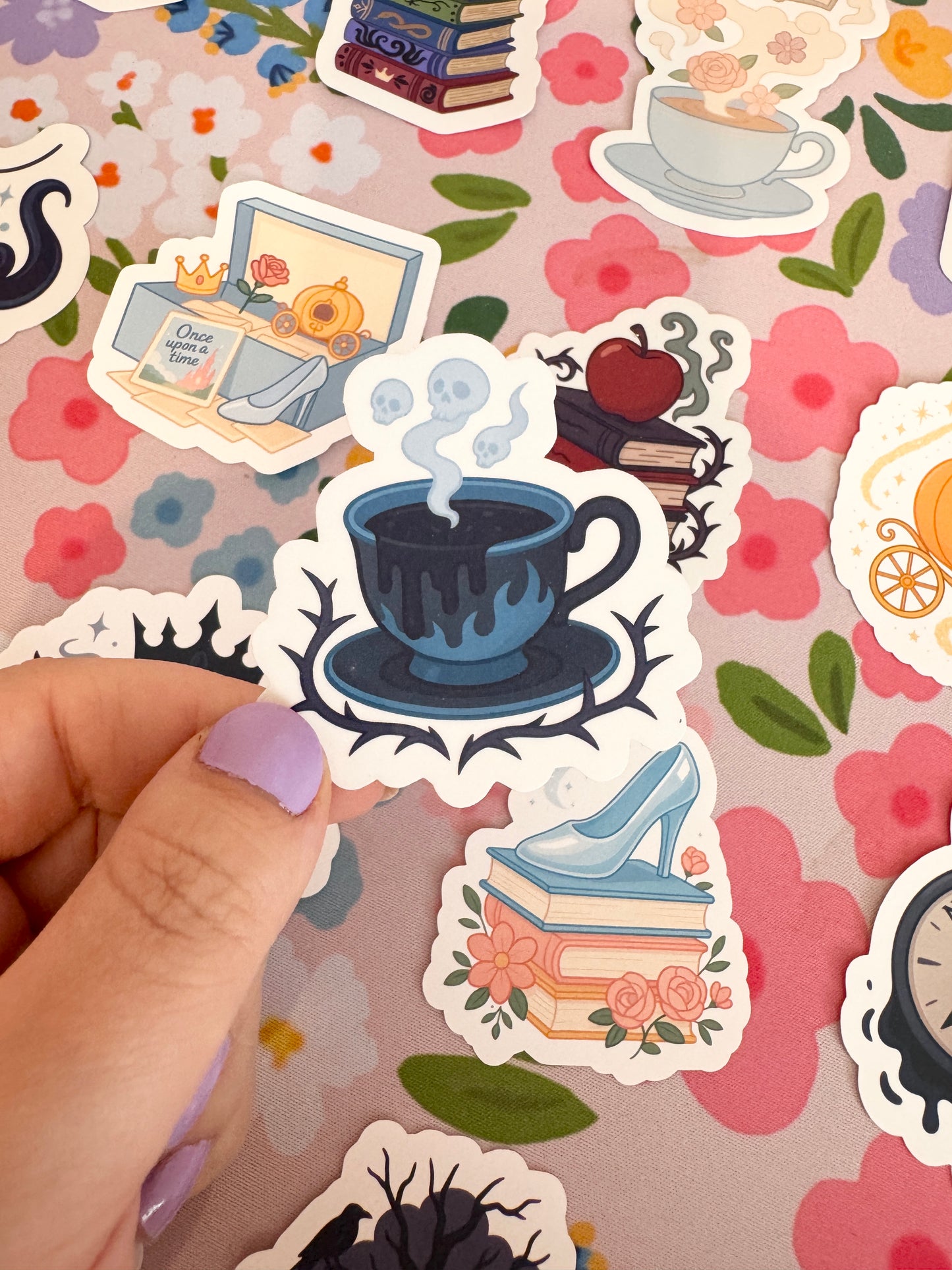 Villains Mug of Souls Clear Sticker