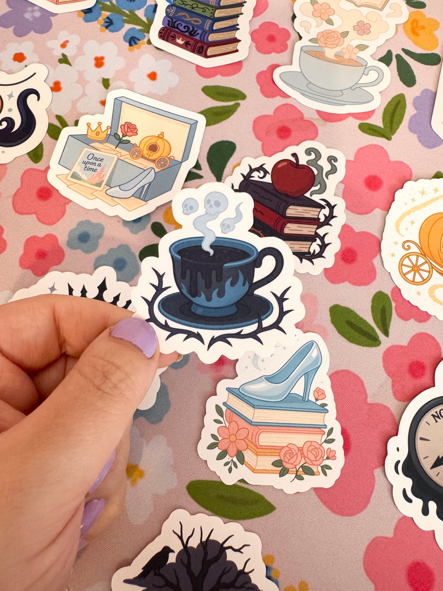 Villains Mug of Souls Clear Sticker