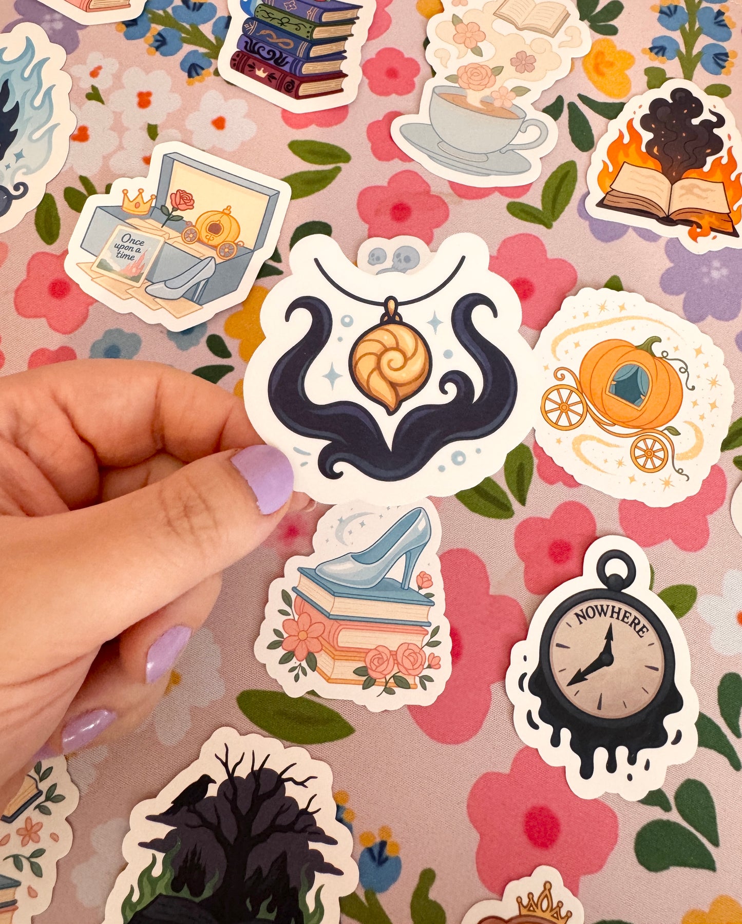 Villains Sea Witch Clear Sticker