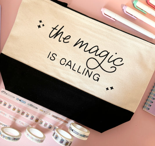 "The Magic Is Calling" Pouch