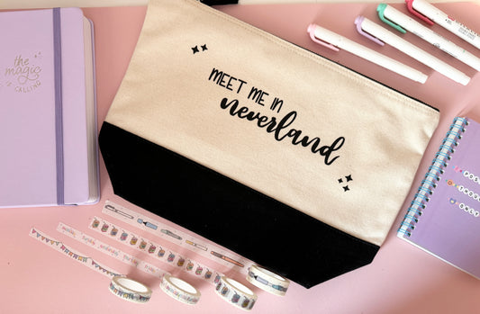 "Meet me in Neverland" Pouch