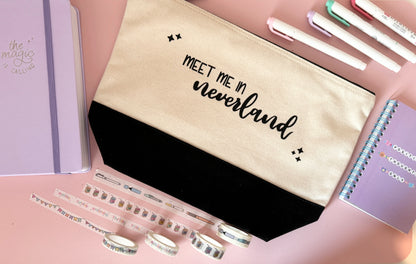 "Meet me in Neverland" Pouch