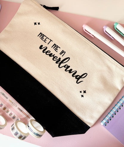 "Meet me in Neverland" Pouch