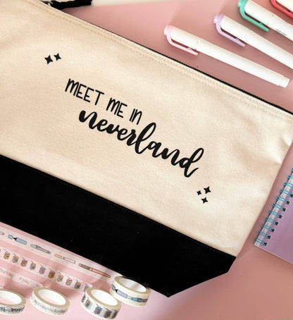 "Meet me in Neverland" Pouch