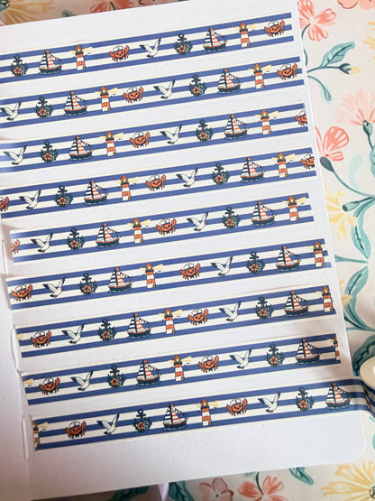 15mm Nautical Washi Tape