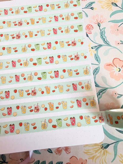 15mm Spring Lemonade Washi Tape